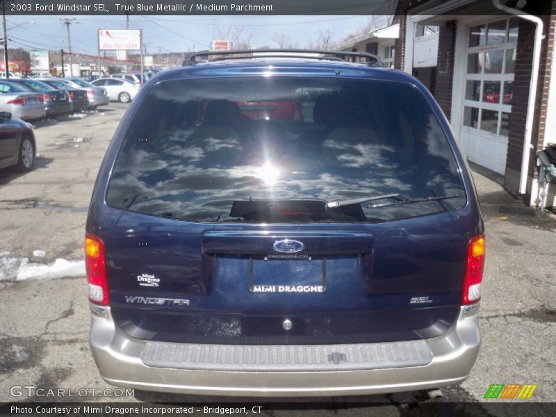 True Blue Metallic / Medium Parchment 2003 Ford Windstar SEL