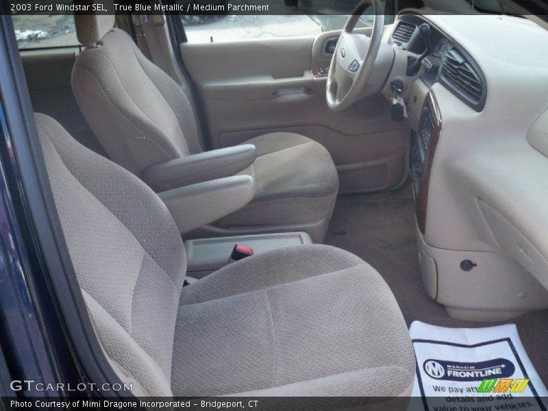 True Blue Metallic / Medium Parchment 2003 Ford Windstar SEL
