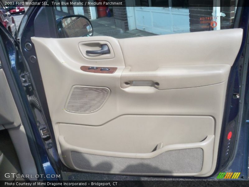 True Blue Metallic / Medium Parchment 2003 Ford Windstar SEL