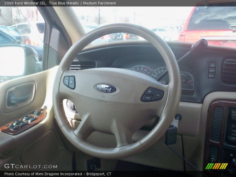 True Blue Metallic / Medium Parchment 2003 Ford Windstar SEL