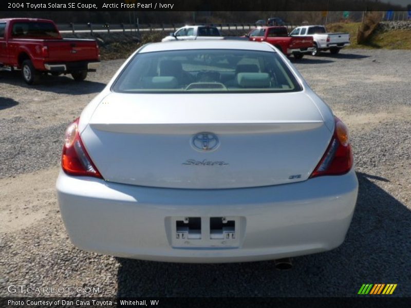 Arctic Frost Pearl / Ivory 2004 Toyota Solara SE Coupe