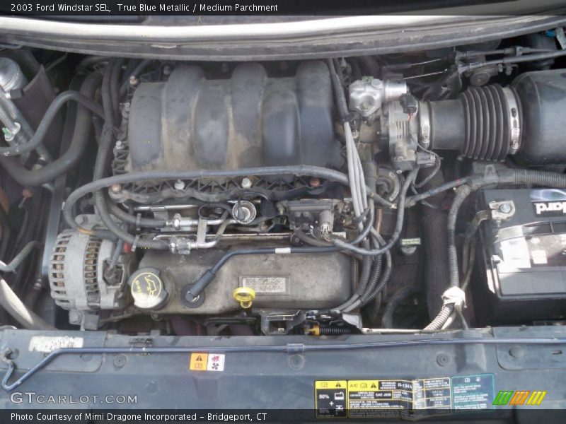 True Blue Metallic / Medium Parchment 2003 Ford Windstar SEL