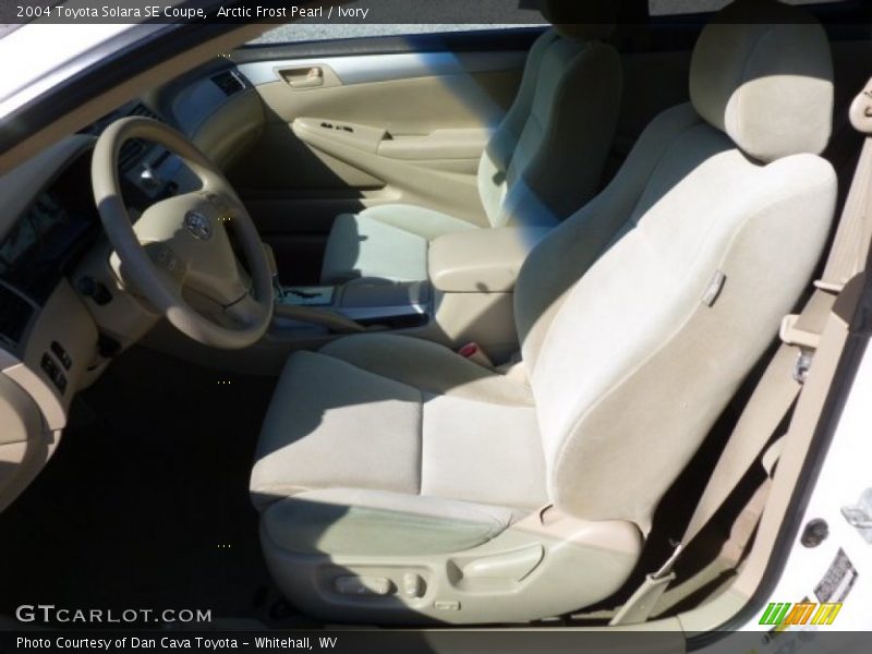 Arctic Frost Pearl / Ivory 2004 Toyota Solara SE Coupe
