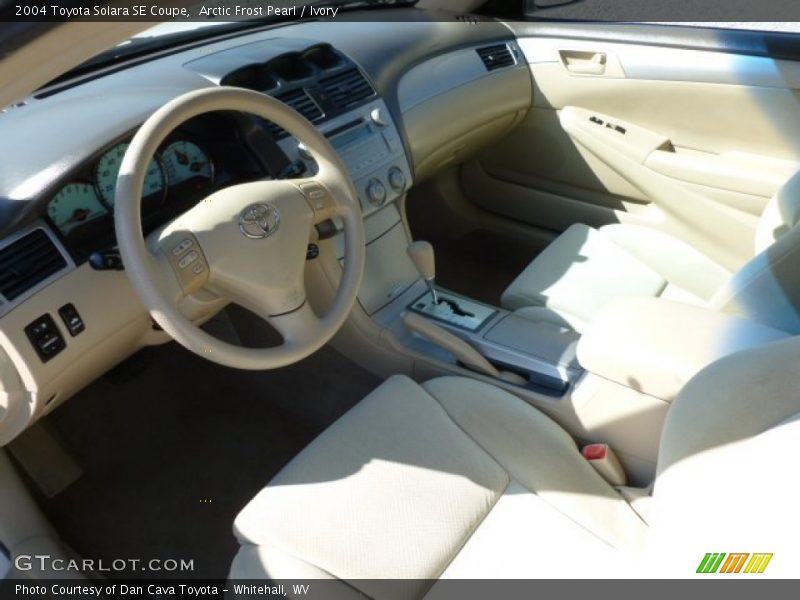 Arctic Frost Pearl / Ivory 2004 Toyota Solara SE Coupe