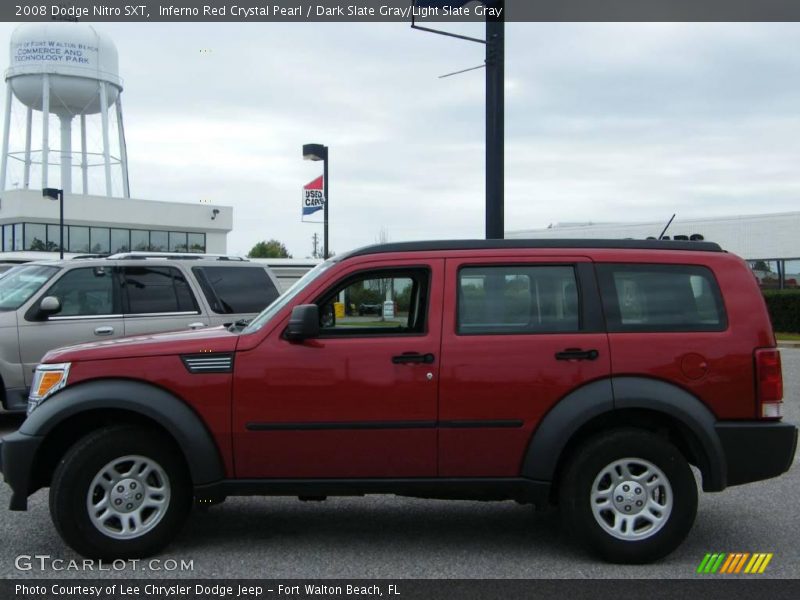 Inferno Red Crystal Pearl / Dark Slate Gray/Light Slate Gray 2008 Dodge Nitro SXT