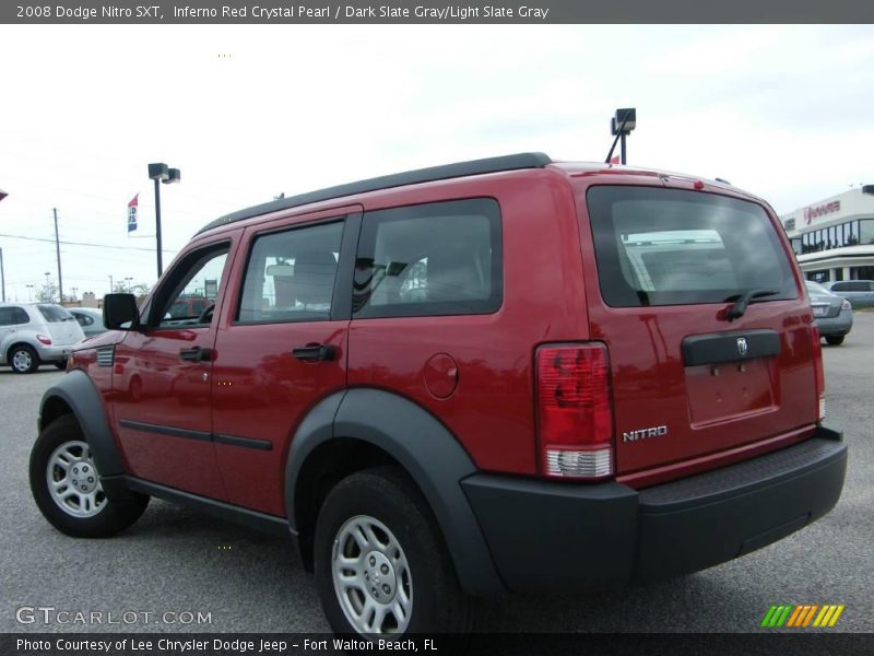 Inferno Red Crystal Pearl / Dark Slate Gray/Light Slate Gray 2008 Dodge Nitro SXT