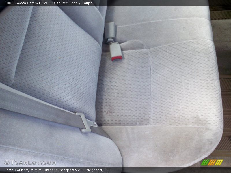 Salsa Red Pearl / Taupe 2002 Toyota Camry LE V6