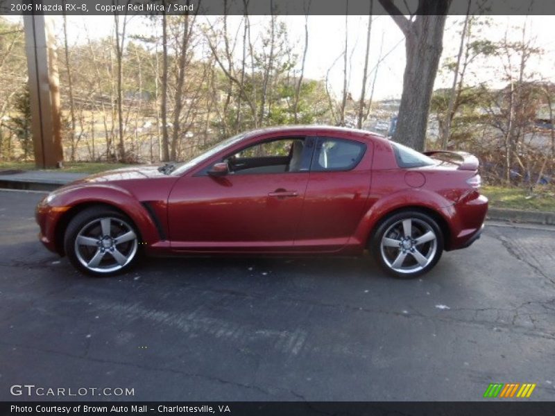 Copper Red Mica / Sand 2006 Mazda RX-8