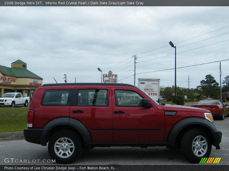 Inferno Red Crystal Pearl / Dark Slate Gray/Light Slate Gray 2008 Dodge Nitro SXT