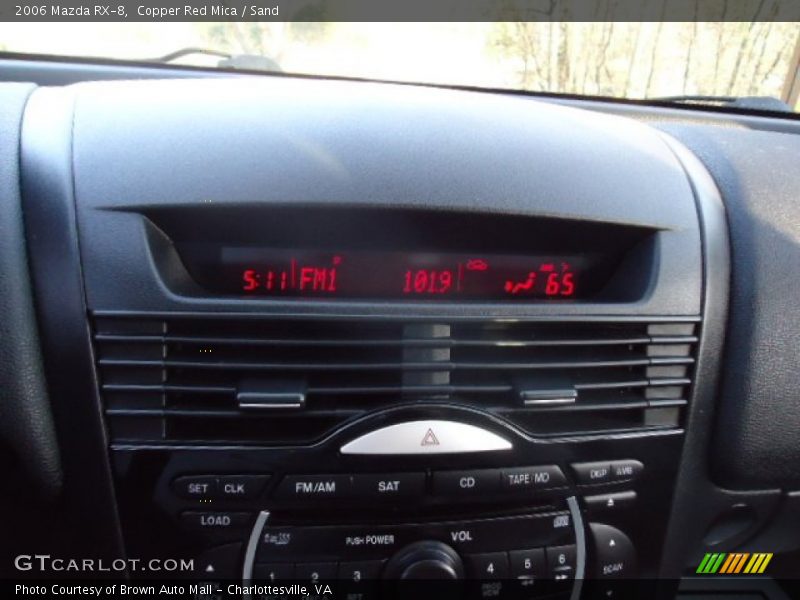 Copper Red Mica / Sand 2006 Mazda RX-8