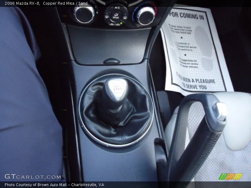 Copper Red Mica / Sand 2006 Mazda RX-8