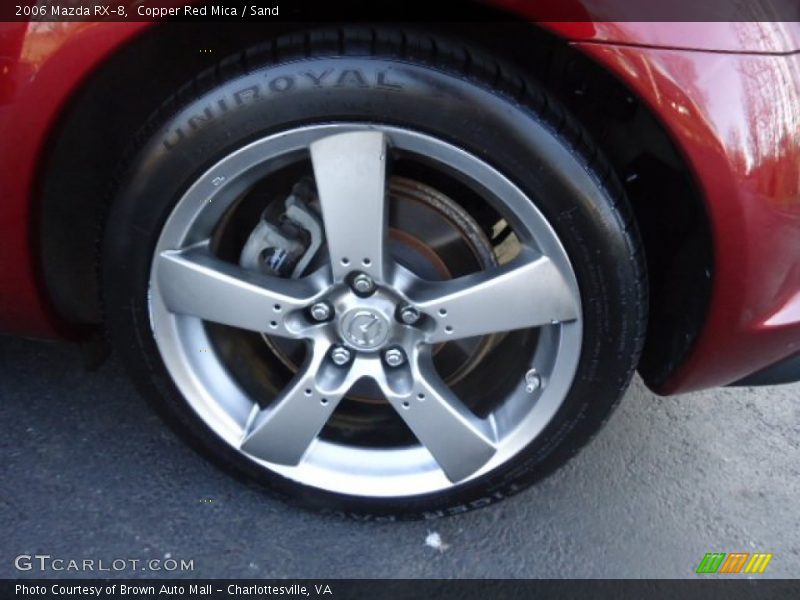 Copper Red Mica / Sand 2006 Mazda RX-8