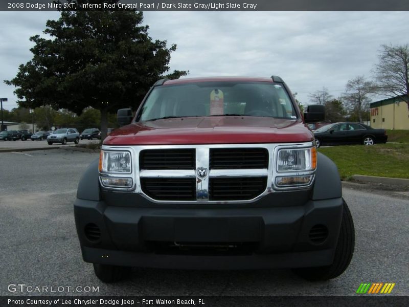 Inferno Red Crystal Pearl / Dark Slate Gray/Light Slate Gray 2008 Dodge Nitro SXT