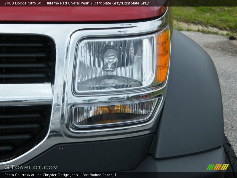 Inferno Red Crystal Pearl / Dark Slate Gray/Light Slate Gray 2008 Dodge Nitro SXT