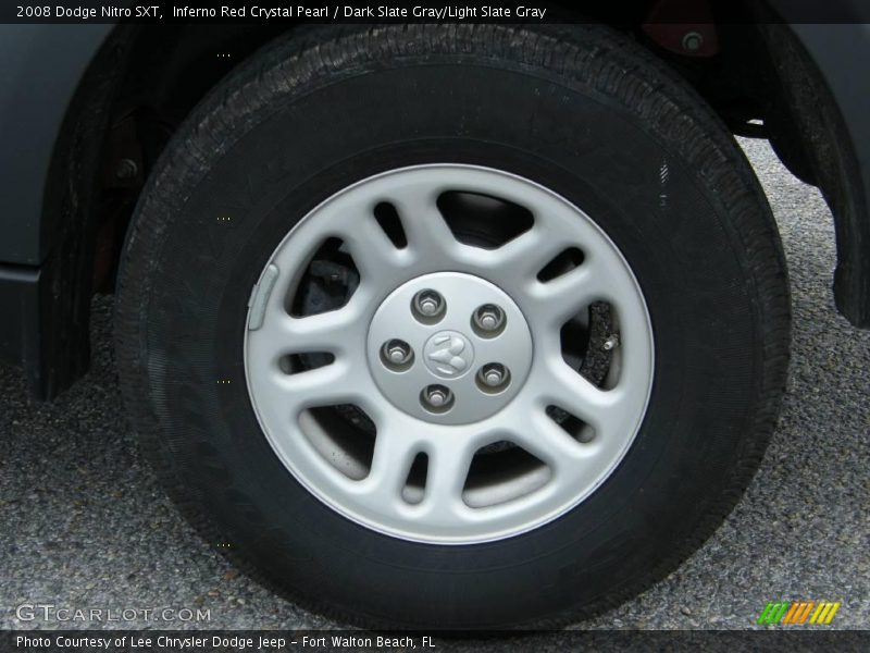 Inferno Red Crystal Pearl / Dark Slate Gray/Light Slate Gray 2008 Dodge Nitro SXT