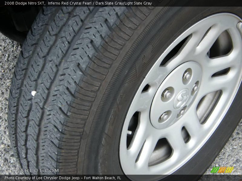 Inferno Red Crystal Pearl / Dark Slate Gray/Light Slate Gray 2008 Dodge Nitro SXT