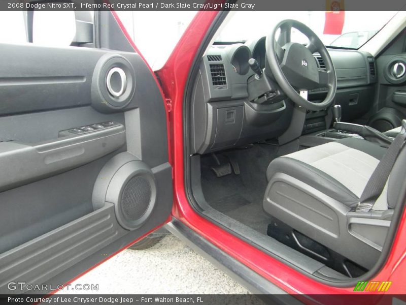 Inferno Red Crystal Pearl / Dark Slate Gray/Light Slate Gray 2008 Dodge Nitro SXT