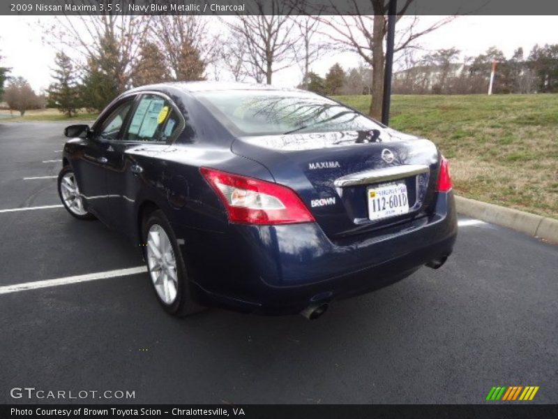 Navy Blue Metallic / Charcoal 2009 Nissan Maxima 3.5 S