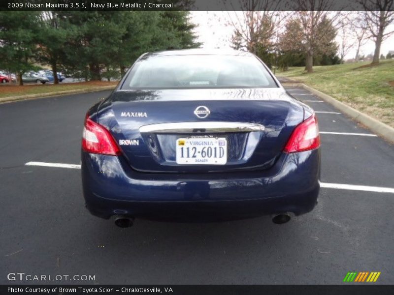 Navy Blue Metallic / Charcoal 2009 Nissan Maxima 3.5 S