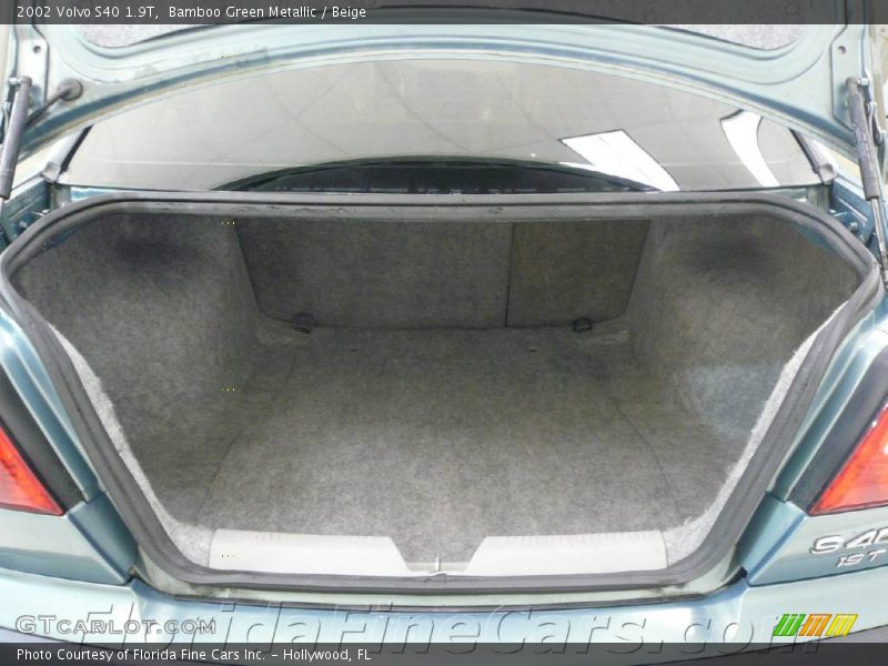 Bamboo Green Metallic / Beige 2002 Volvo S40 1.9T