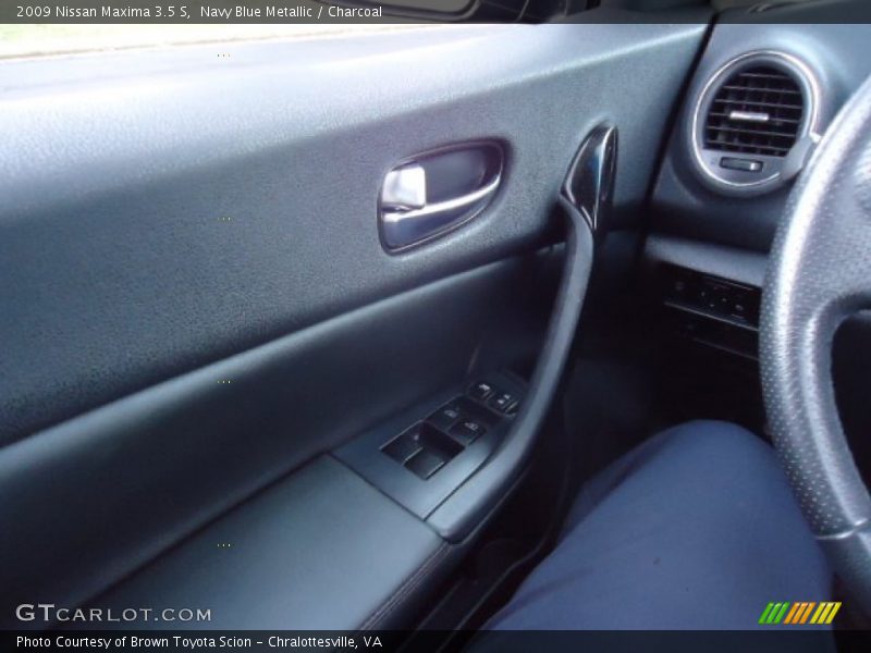 Navy Blue Metallic / Charcoal 2009 Nissan Maxima 3.5 S