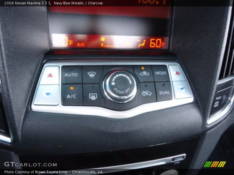 Navy Blue Metallic / Charcoal 2009 Nissan Maxima 3.5 S