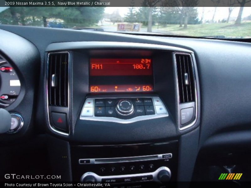 Navy Blue Metallic / Charcoal 2009 Nissan Maxima 3.5 S