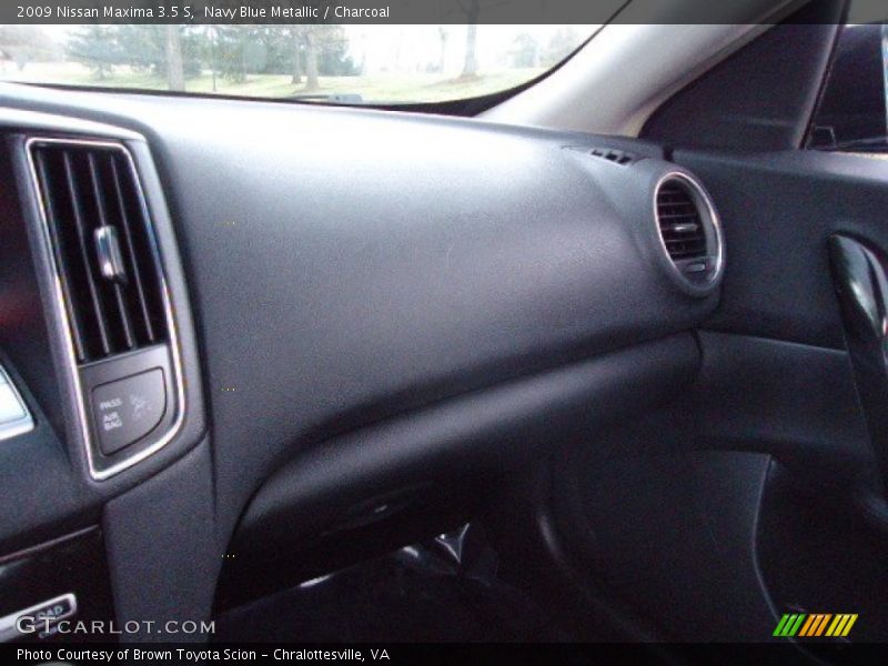 Navy Blue Metallic / Charcoal 2009 Nissan Maxima 3.5 S