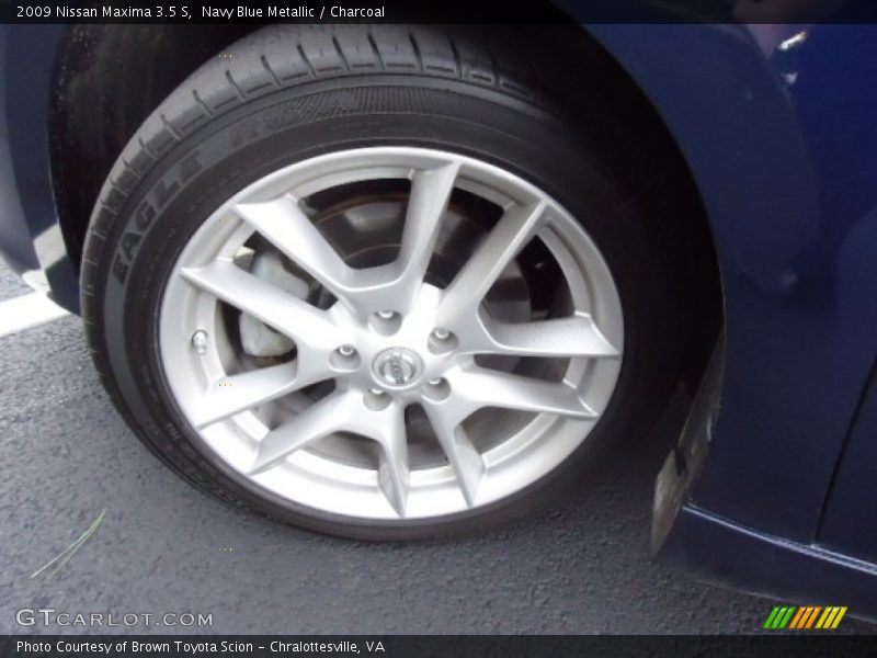 Navy Blue Metallic / Charcoal 2009 Nissan Maxima 3.5 S