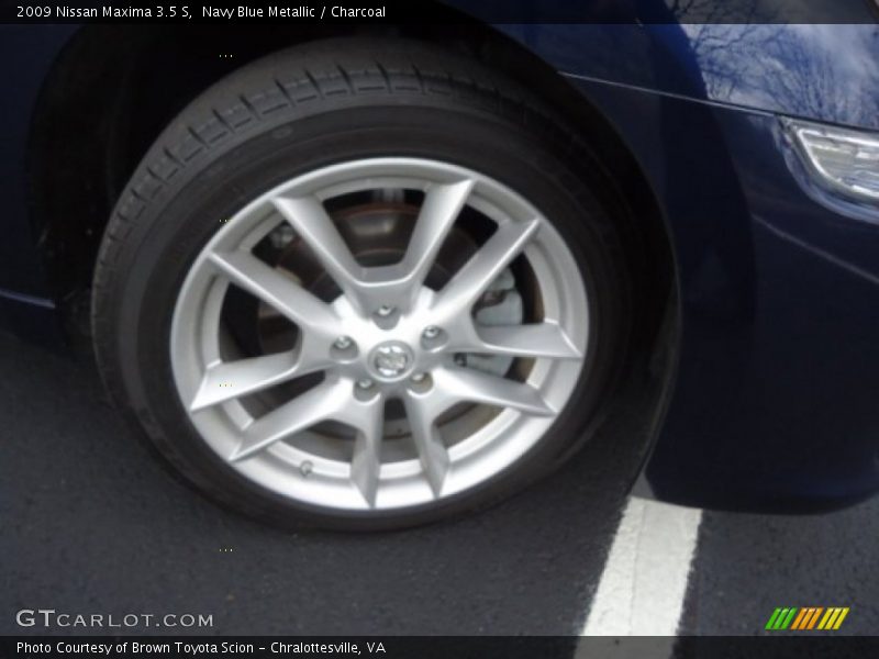 Navy Blue Metallic / Charcoal 2009 Nissan Maxima 3.5 S