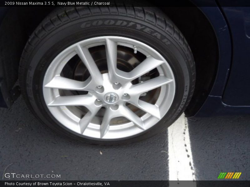 Navy Blue Metallic / Charcoal 2009 Nissan Maxima 3.5 S