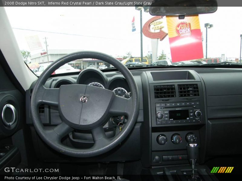 Inferno Red Crystal Pearl / Dark Slate Gray/Light Slate Gray 2008 Dodge Nitro SXT