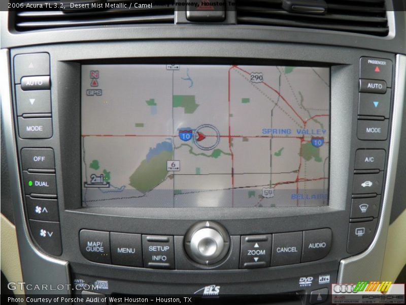 Desert Mist Metallic / Camel 2006 Acura TL 3.2