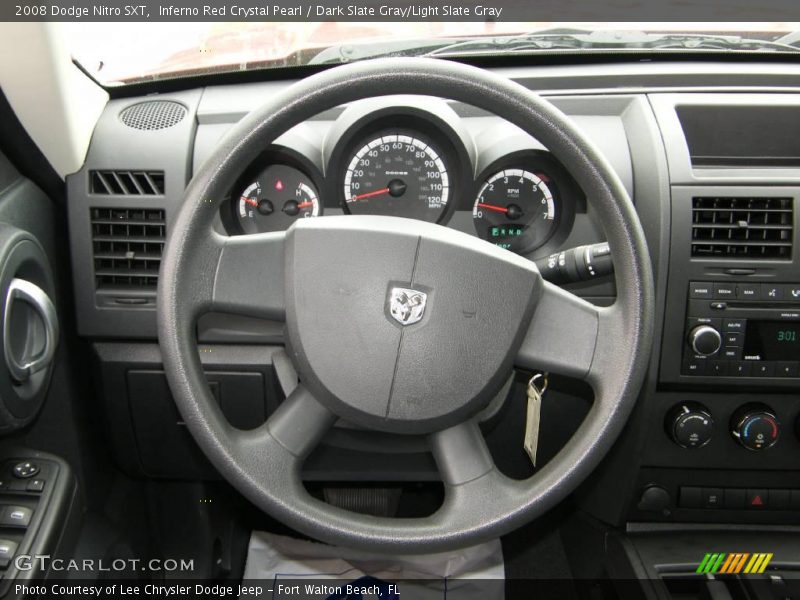 Inferno Red Crystal Pearl / Dark Slate Gray/Light Slate Gray 2008 Dodge Nitro SXT