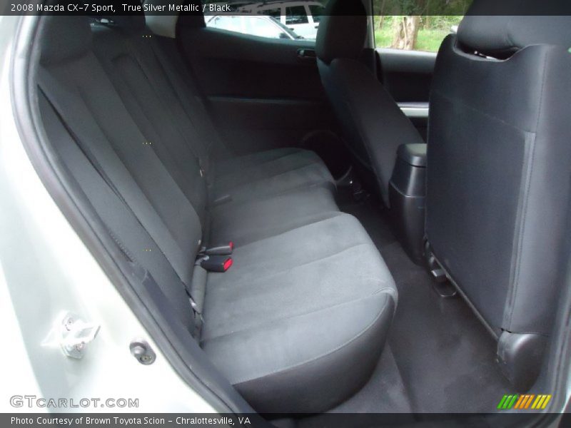 True Silver Metallic / Black 2008 Mazda CX-7 Sport