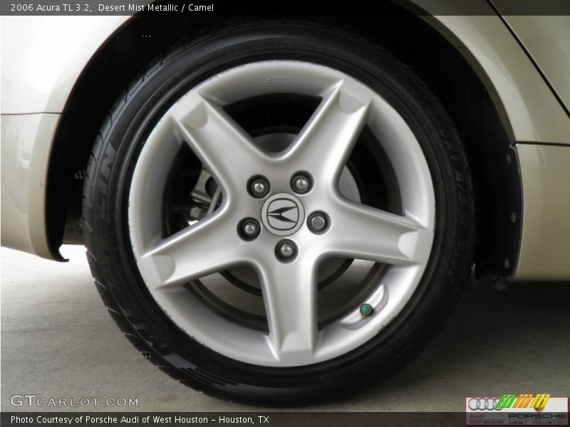 Desert Mist Metallic / Camel 2006 Acura TL 3.2