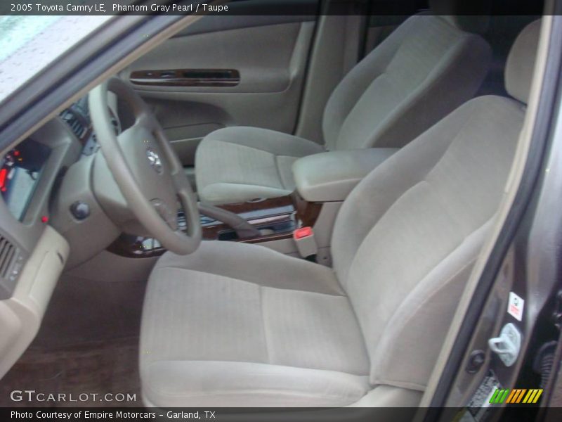 Phantom Gray Pearl / Taupe 2005 Toyota Camry LE