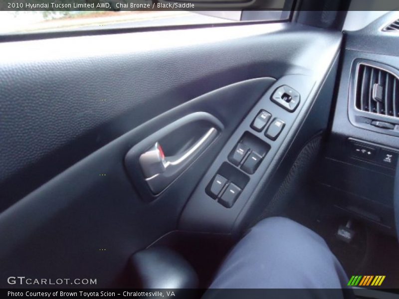 Chai Bronze / Black/Saddle 2010 Hyundai Tucson Limited AWD