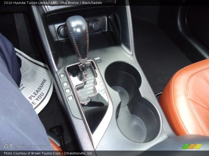 Chai Bronze / Black/Saddle 2010 Hyundai Tucson Limited AWD