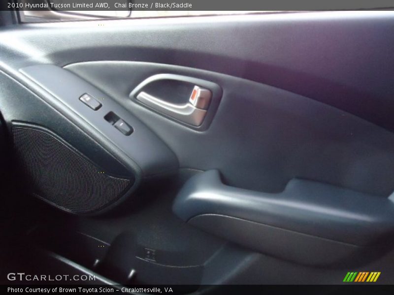 Chai Bronze / Black/Saddle 2010 Hyundai Tucson Limited AWD