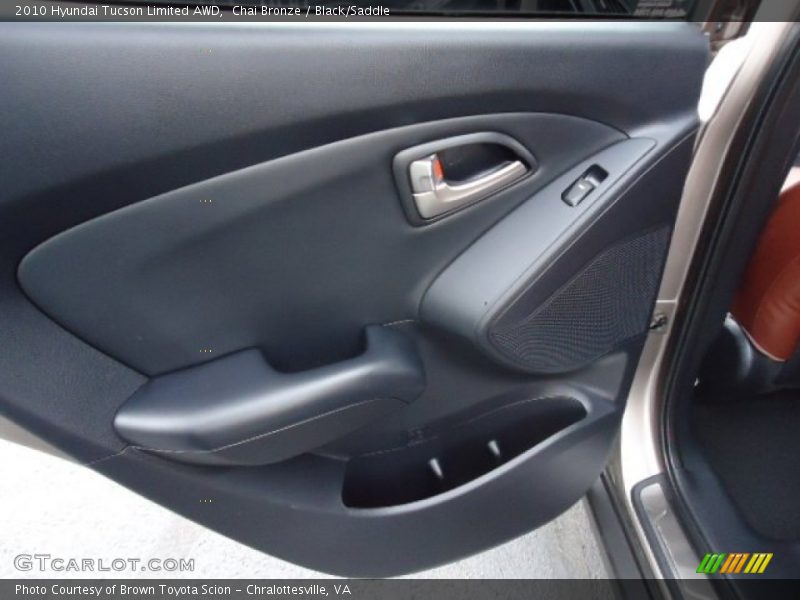 Chai Bronze / Black/Saddle 2010 Hyundai Tucson Limited AWD