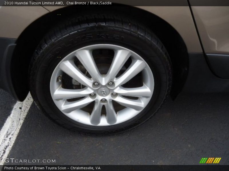 Chai Bronze / Black/Saddle 2010 Hyundai Tucson Limited AWD
