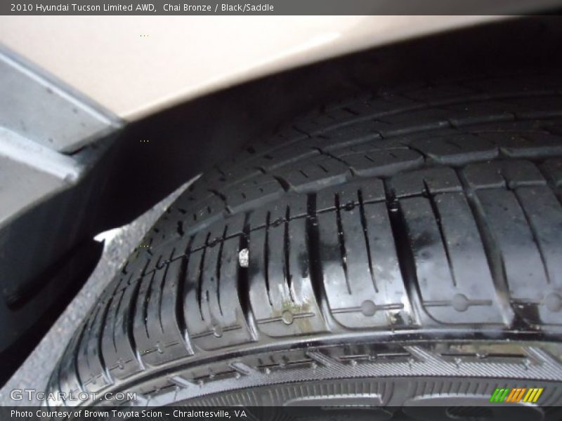Chai Bronze / Black/Saddle 2010 Hyundai Tucson Limited AWD