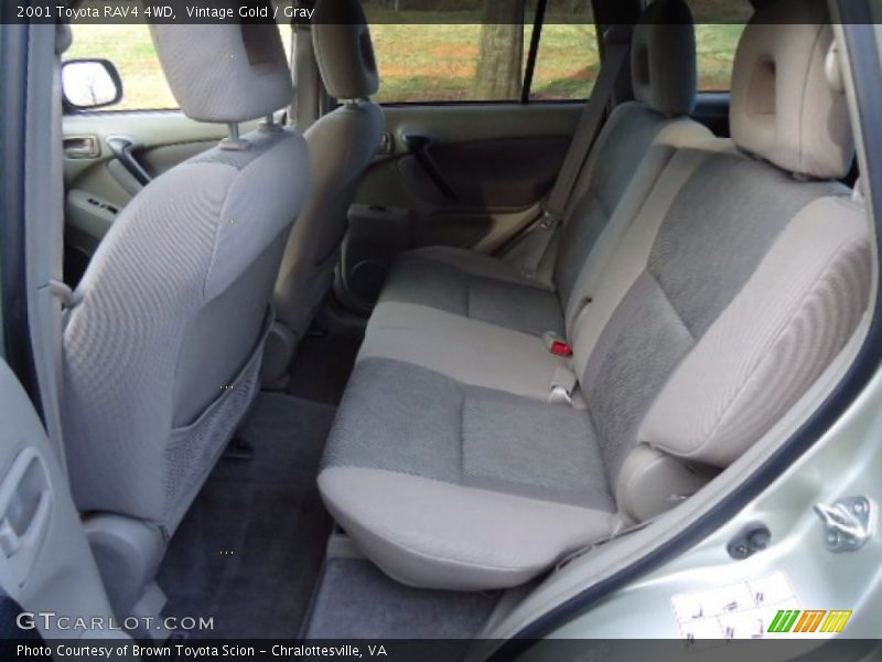 Vintage Gold / Gray 2001 Toyota RAV4 4WD