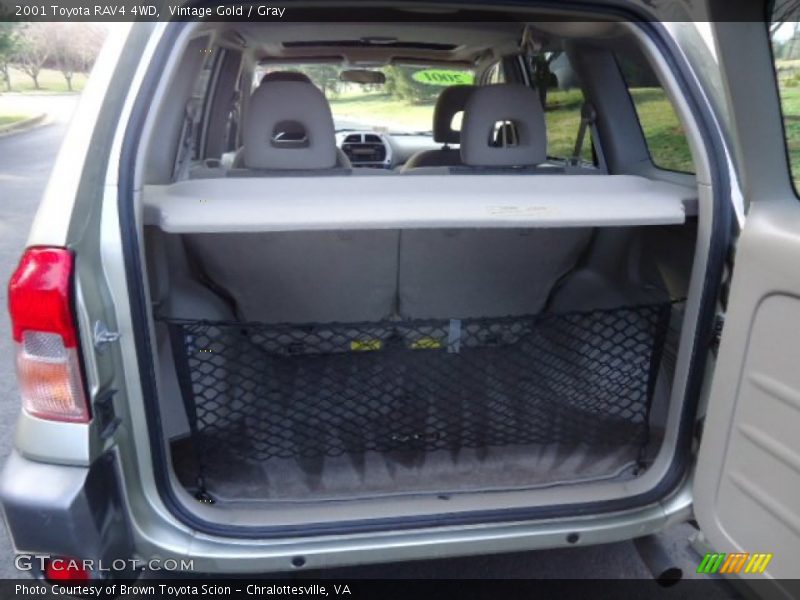 Vintage Gold / Gray 2001 Toyota RAV4 4WD