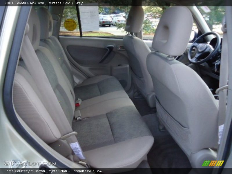 Vintage Gold / Gray 2001 Toyota RAV4 4WD
