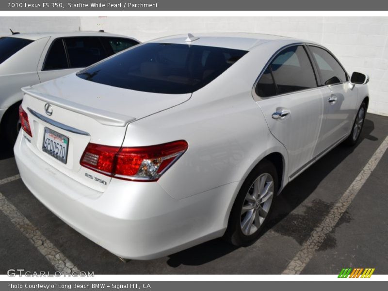 Starfire White Pearl / Parchment 2010 Lexus ES 350