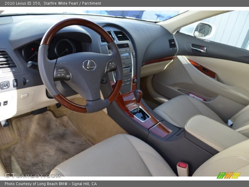 Starfire White Pearl / Parchment 2010 Lexus ES 350