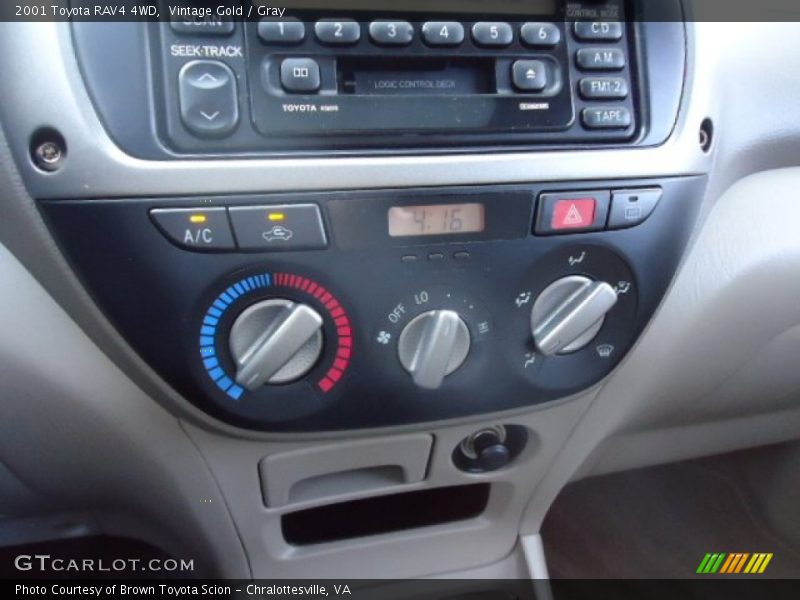 Vintage Gold / Gray 2001 Toyota RAV4 4WD