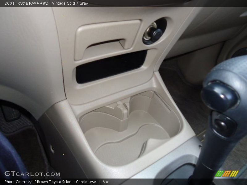 Vintage Gold / Gray 2001 Toyota RAV4 4WD